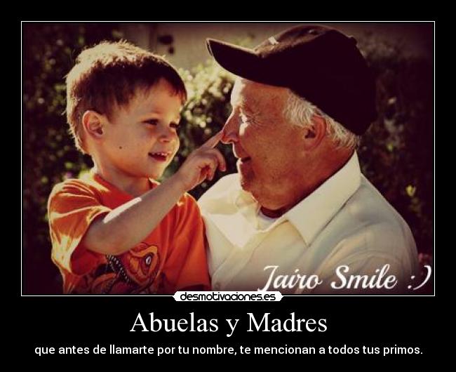 carteles abuelas madres desmotivaciones