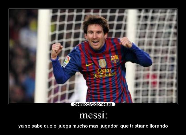 messi: - 