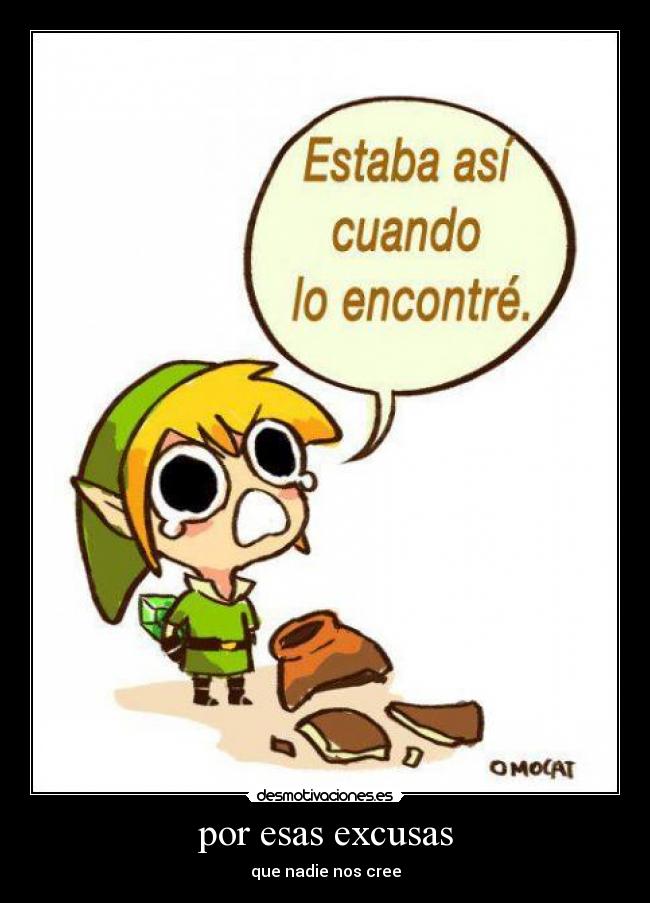 carteles link zelda gamer desmotivaciones