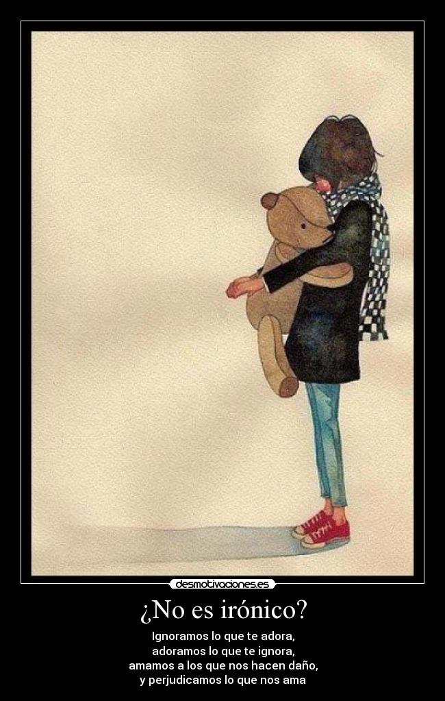 ¿No es irónico? - 