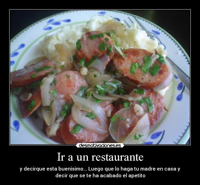 Ir a un restaurante - 
