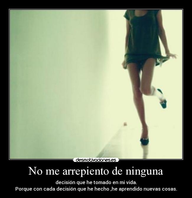 carteles arrepiento ninguna decision desmotivaciones