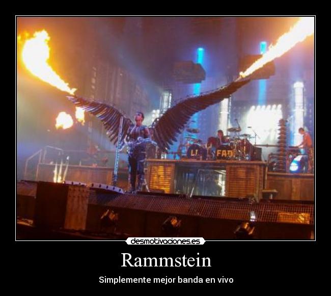carteles rammstein desmotivaciones