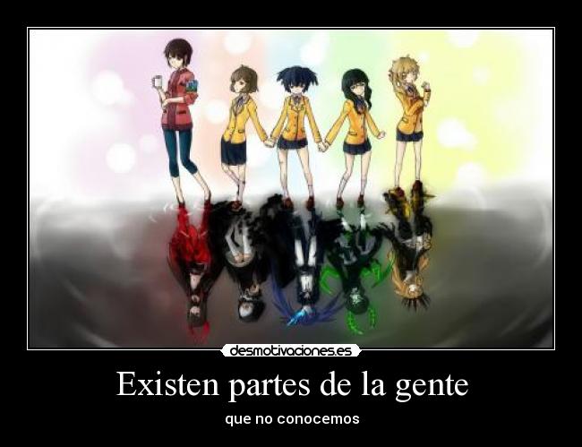 Existen partes de la gente - 