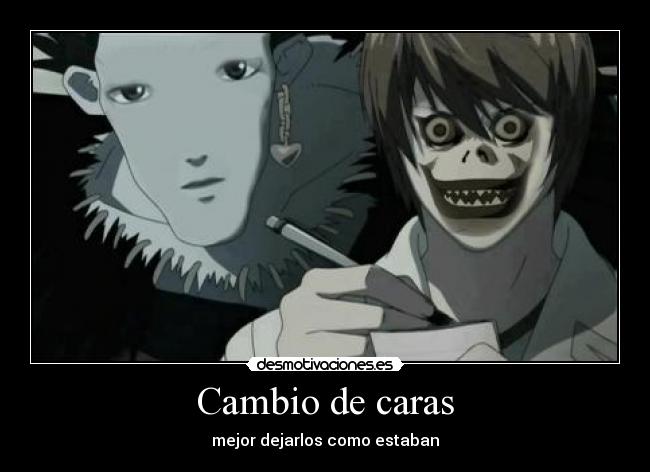 Cambio de caras -
