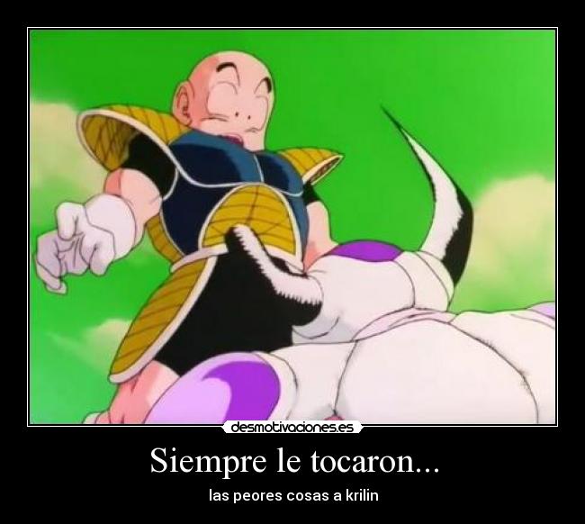 carteles dragon ball saga freezer krilin censura echos reales infancia desmotivaciones