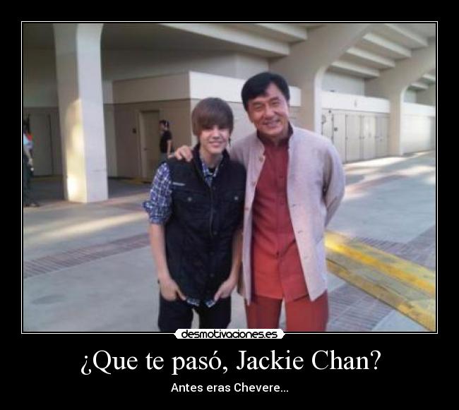 ¿Que te pasó, Jackie Chan? - 