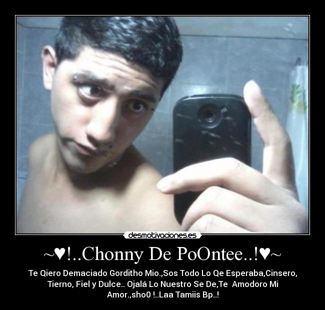carteles chonny poontee desmotivaciones
