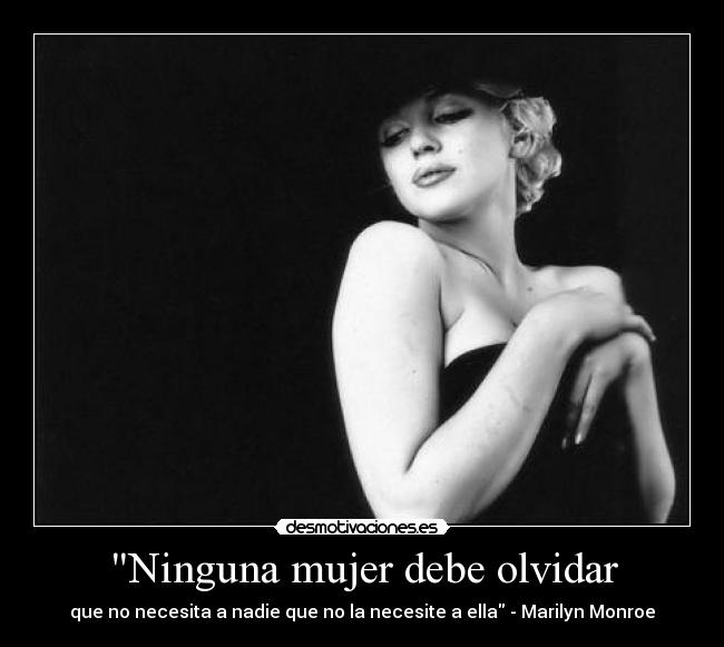 Ninguna mujer debe olvidar -