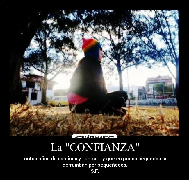 La CONFIANZA -