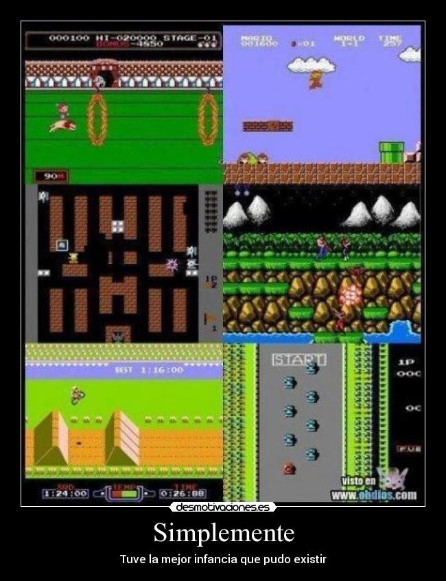 Simplemente - Tuve la mejor infancia que pudo existir