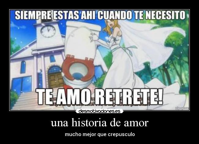 una historia de amor - mucho mejor que crepusculo