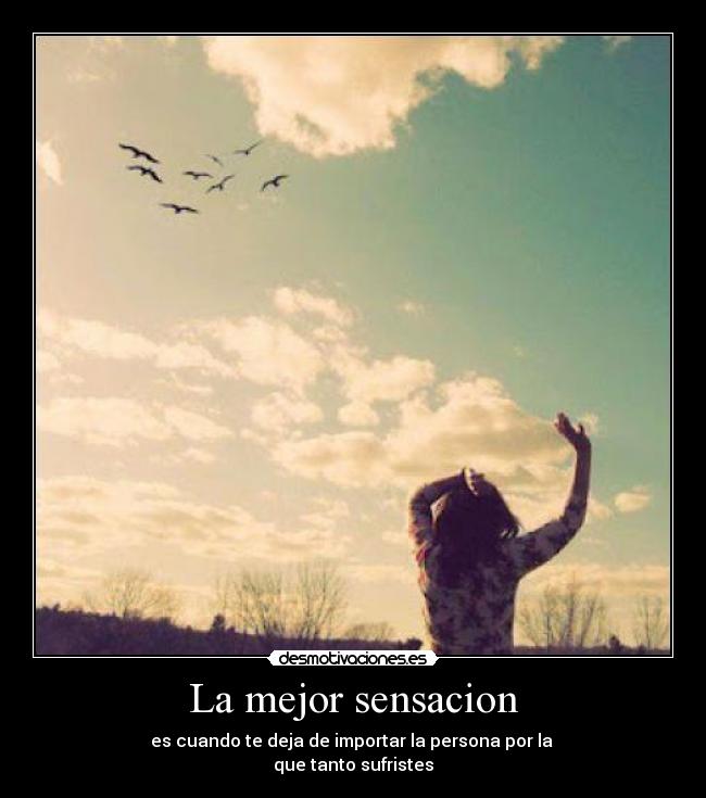 La mejor sensacion - 