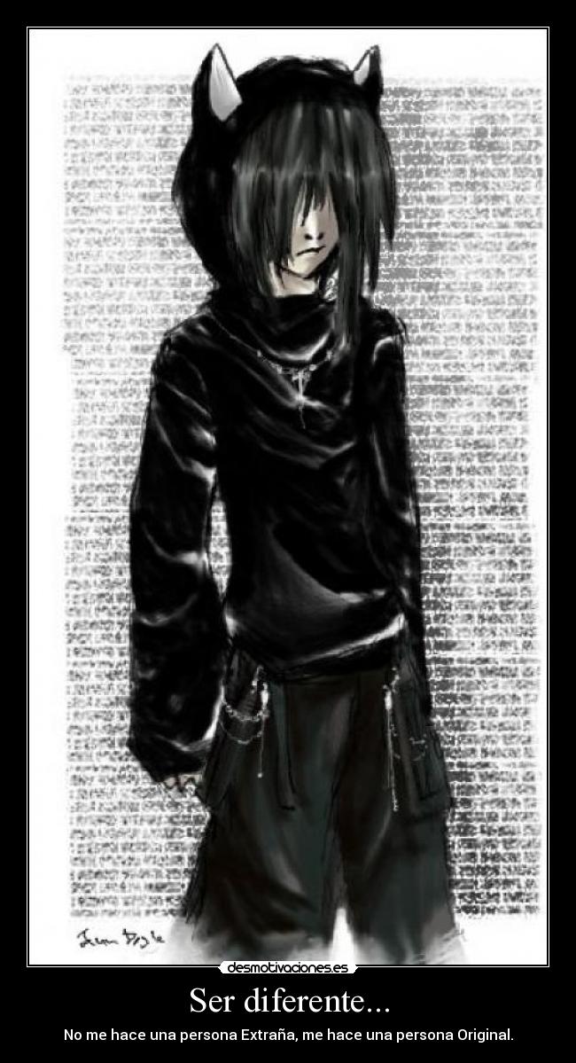 Ser diferente... -