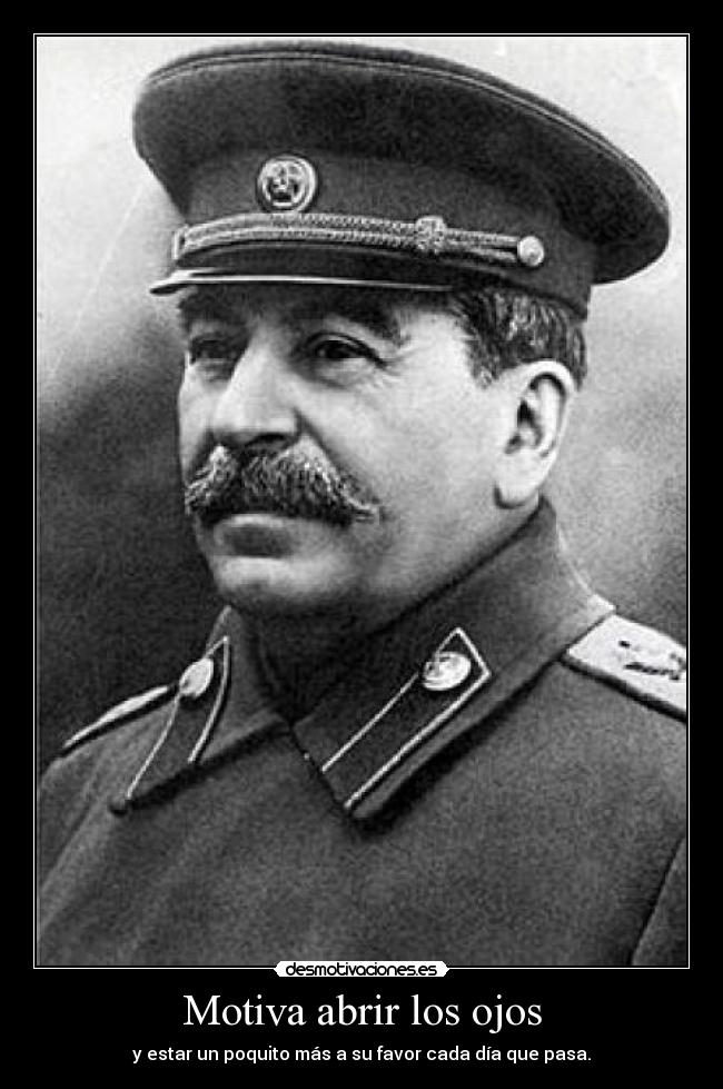 Motiva abrir los ojos -