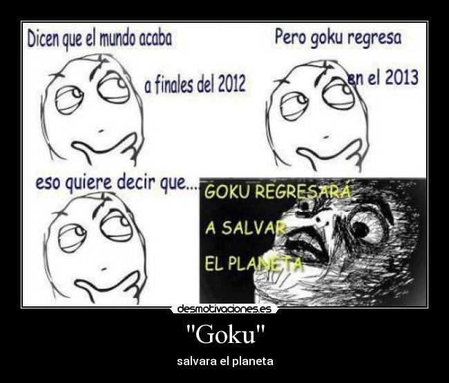 Goku - salvara el planeta