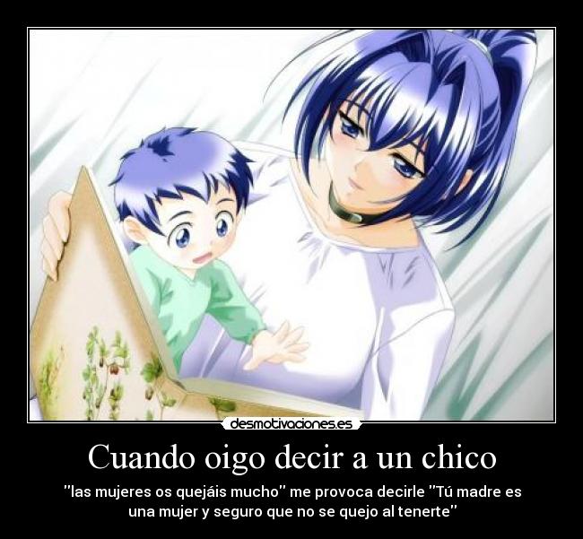 Cuando oigo decir a un chico -