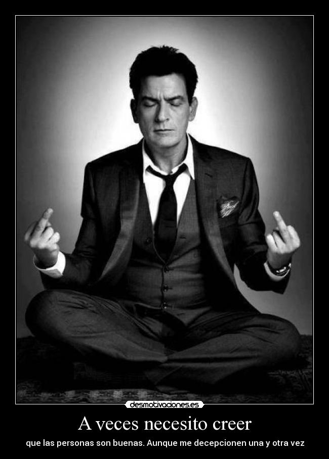 A veces necesito creer -