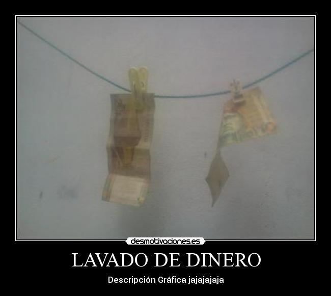 LAVADO DE DINERO - 