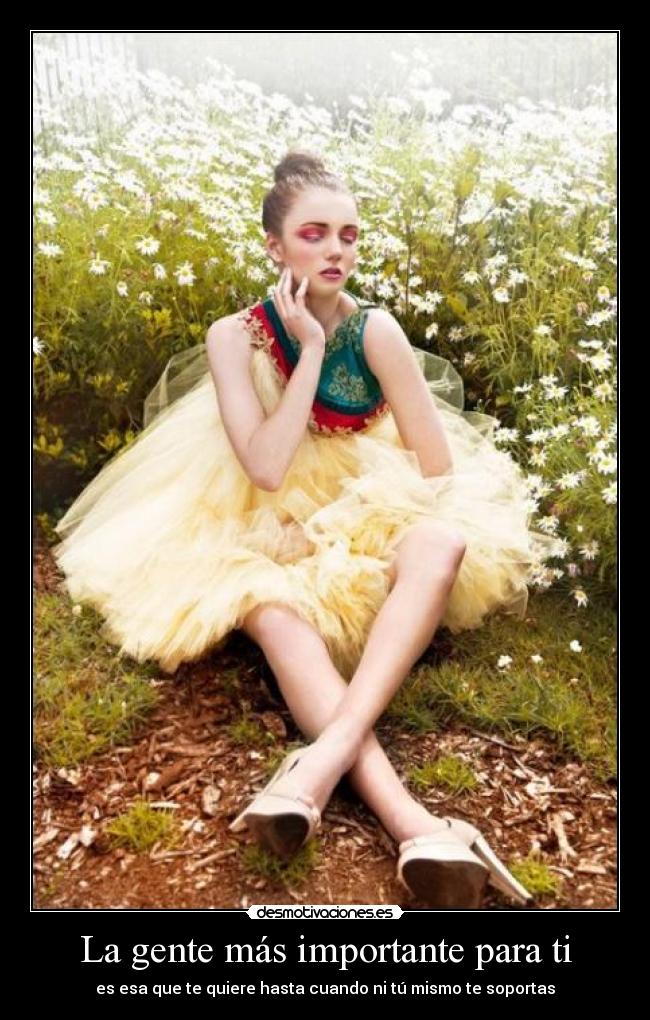 La gente más importante para ti -