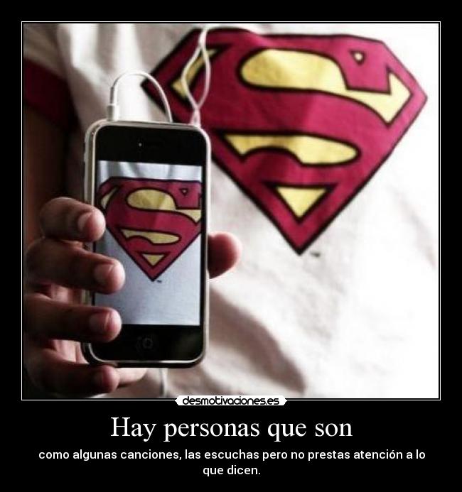 Hay personas que son - 