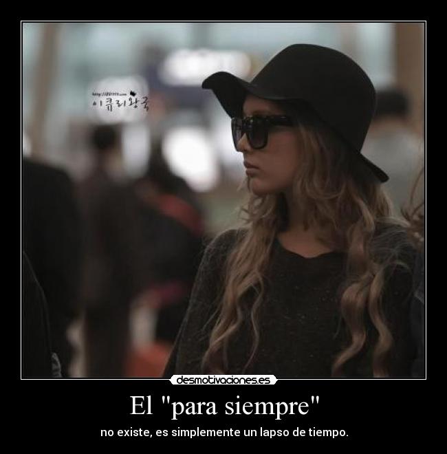 El para siempre -