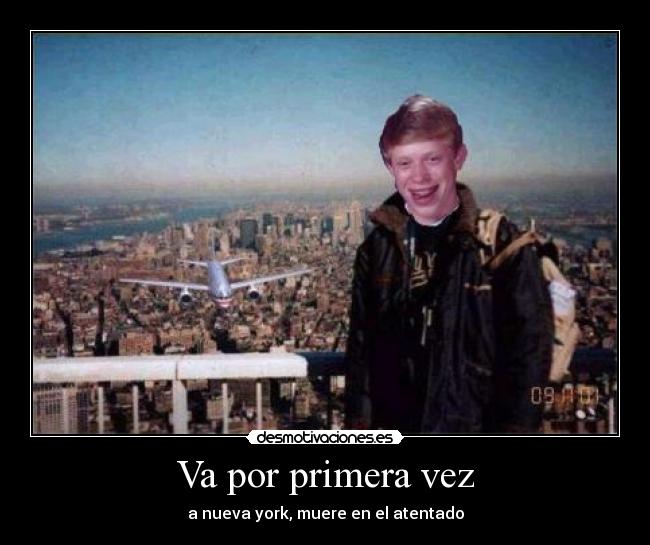 Va por primera vez - a nueva york, muere en el atentado