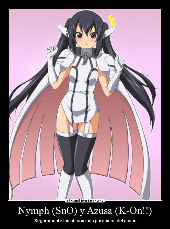 Nymph (SnO) y Azusa (K-On!!) -