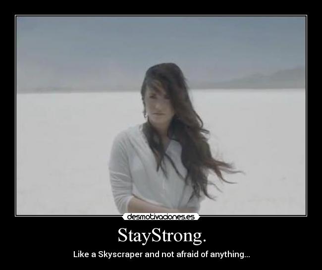 StayStrong. -