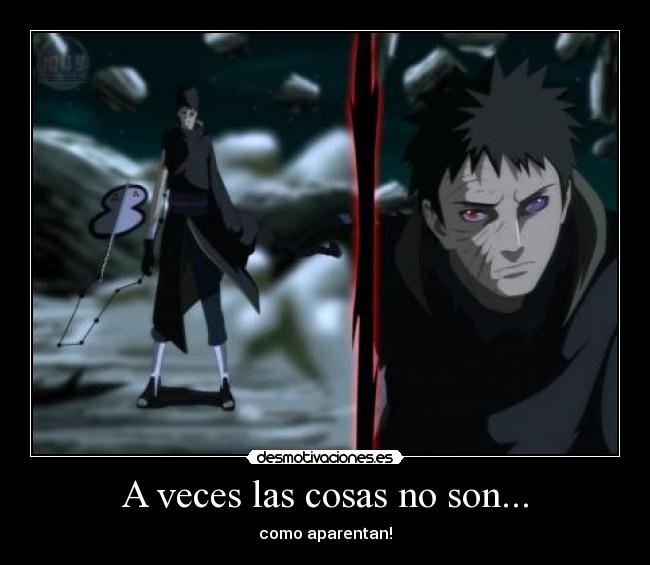 A veces las cosas no son... - como aparentan!