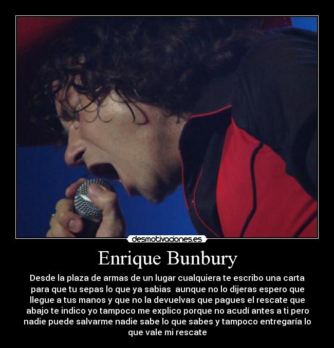 Enrique Bunbury - 