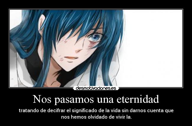 Nos pasamos una eternidad - 