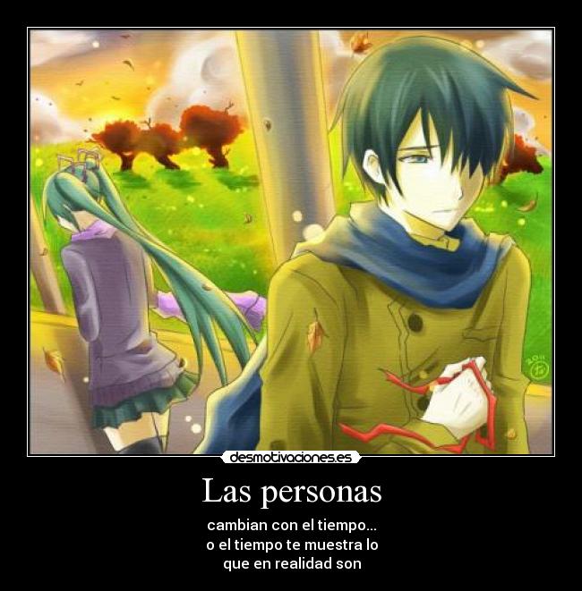 Las personas -