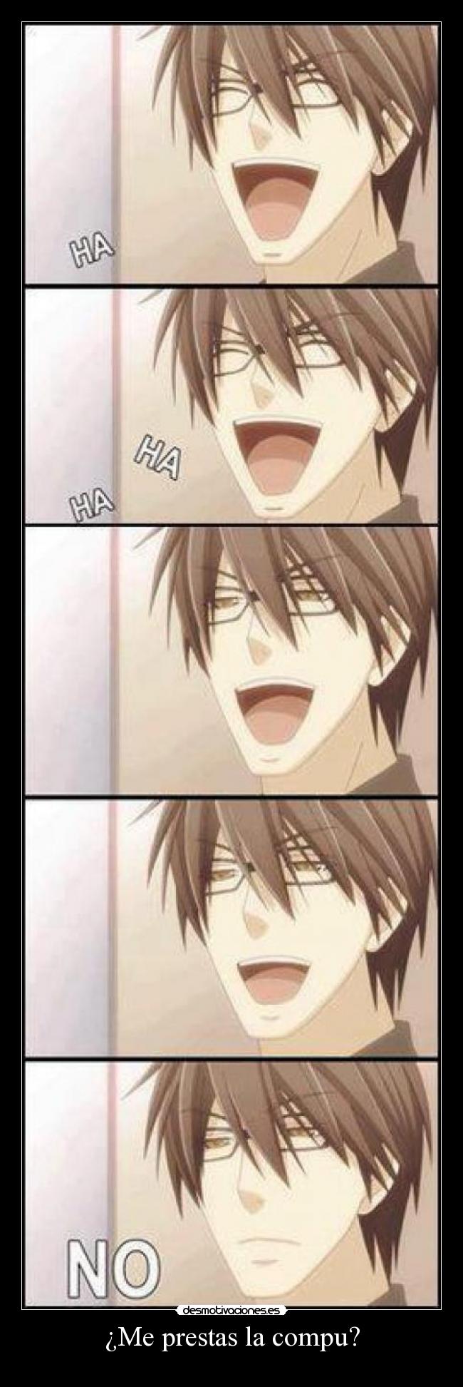 carteles anime computadora graciosas desmotivaciones