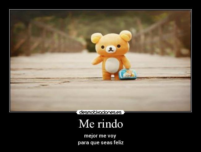 Me rindo -