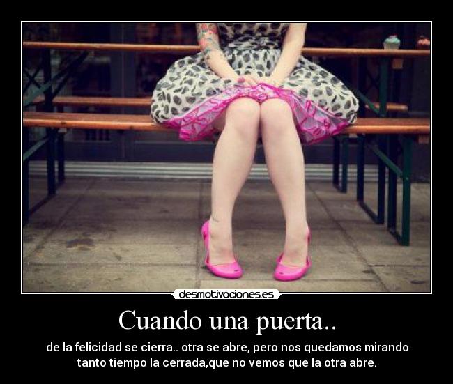 Cuando una puerta.. - 
