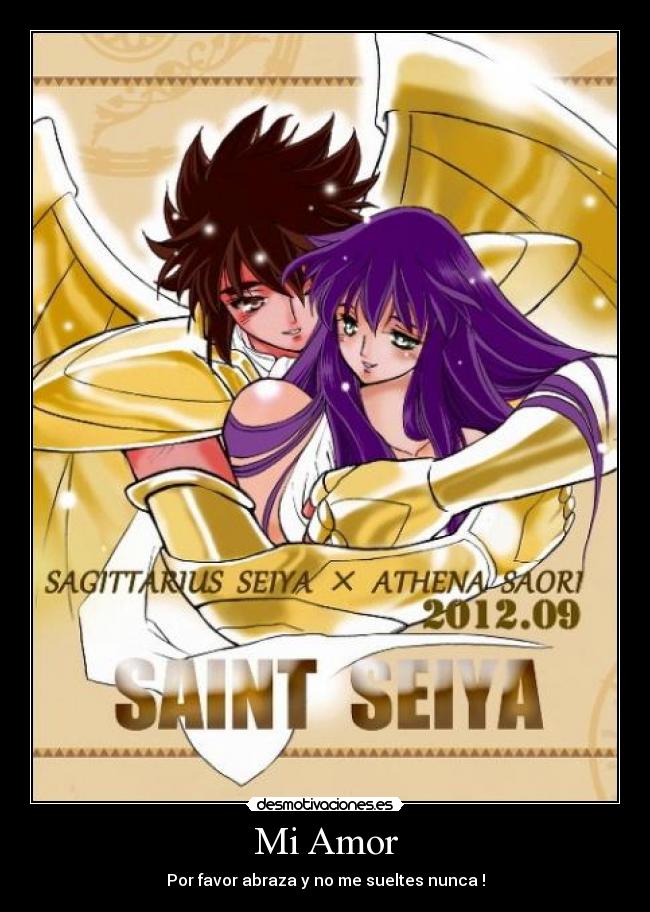 Mi Amor - Por favor abraza y no me sueltes nunca !