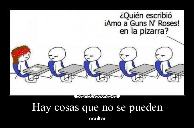 Hay cosas que no se pueden - 