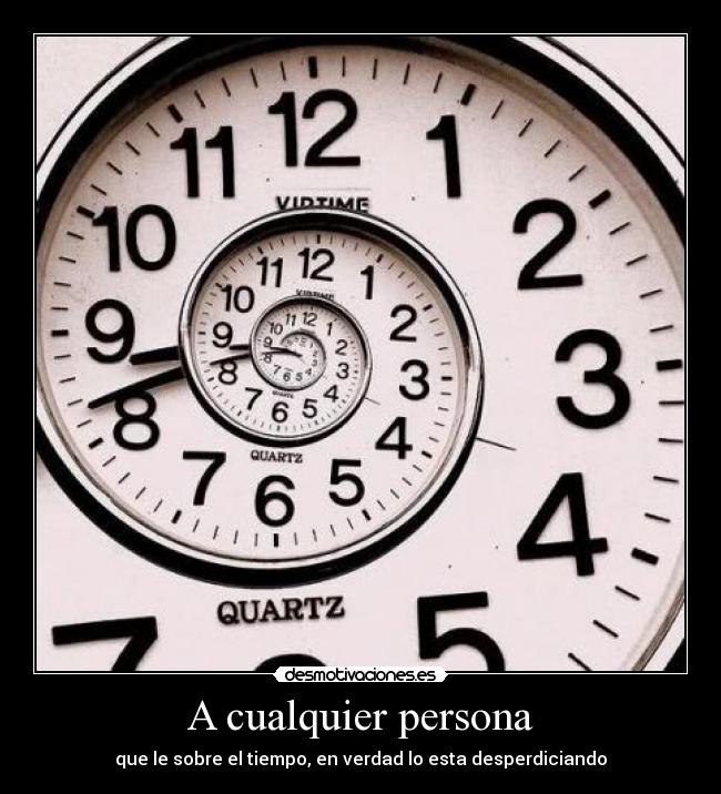 A cualquier persona -