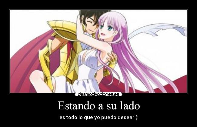 Estando a su lado - es todo lo que yo puedo desear (: