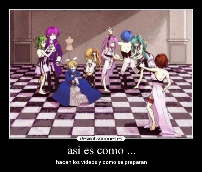 carteles vocaloid desmotivaciones