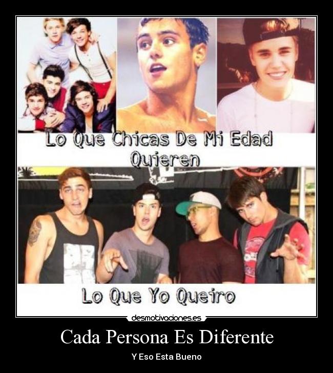 Cada Persona Es Diferente - 