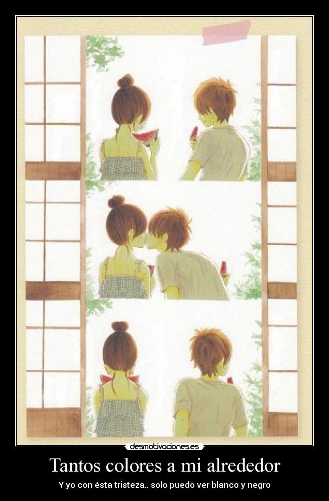 Tantos colores a mi alrededor - 