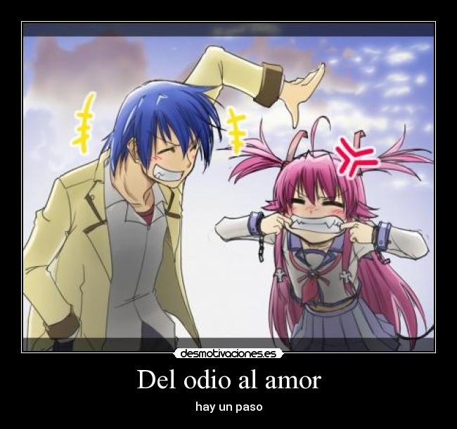 carteles odio amor amor realidad conmovedor genial anime angel amortrue angelbeats yui hinata desmotivaciones