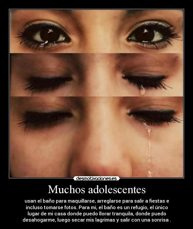 Muchos adolescentes -