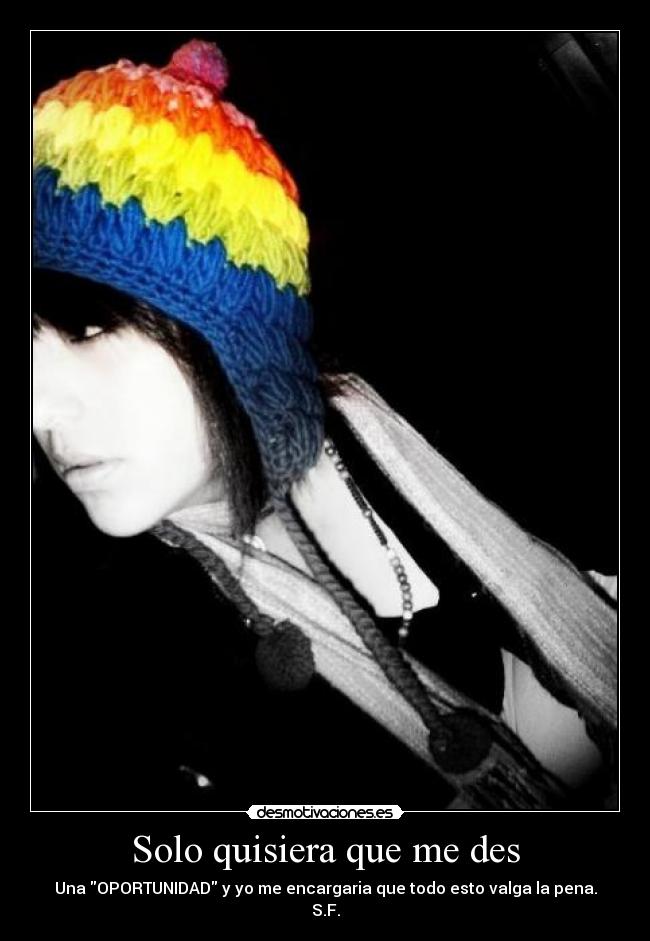 Solo quisiera que me des -