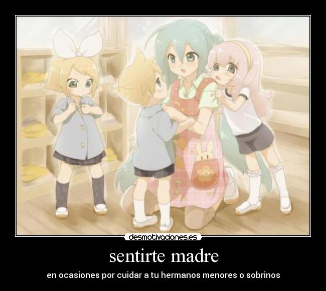 carteles madre anime miku desmotivaciones