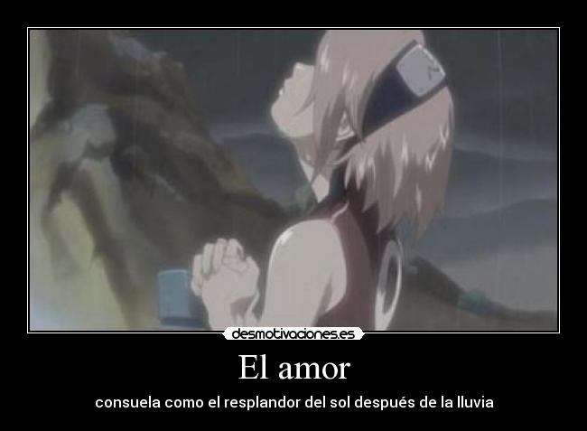 El amor -