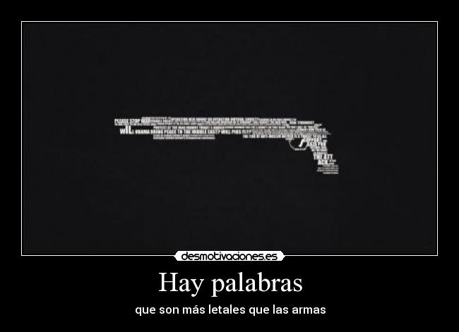 Hay palabras - 