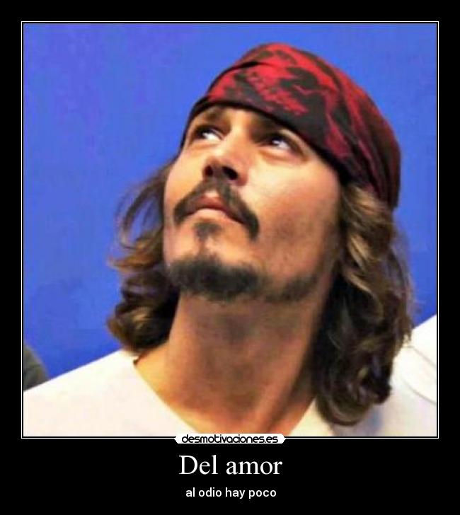 Del amor - al odio hay poco